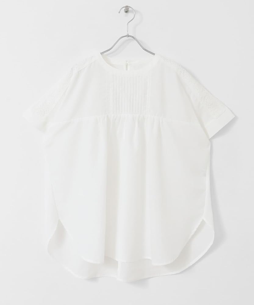 45R♡新品　ピンタックレースブラウス Amazon | [アーバンリサーチ アイテムズ] シャツ ブラウス
